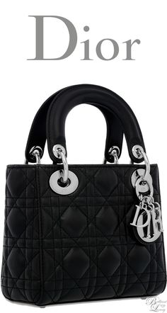 Brilliant Luxury * Dior Classic 2016 ~ Mini Lady Dior bag in black lambskin Dior Bag Collection, Dior Summer, Womens Designer Bags, Luxury Purses