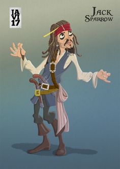 an image of jack sparrow from pirates