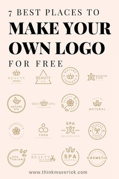 the 7 best places to make your own logo for free in this postcard design