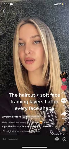 Layers Straightened, Layers For Flat Straight Hair, Medium Length Hair With Face Framing Layers Straight, Layers On Flat Hair, Long Bangs Thinning Hair, Long Face Framing Layers Long Hair Straight, Straight Face Framing Hair, Long Fine Haircuts With Layers, Face Framing Haircut Medium Straight