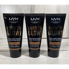 Nyx Professional Makeup Born To Glow Naturally Radiant Foundation Mocha Btgrf19. Condition Is Brand New. All 3 Tubes Are Factory Sealed. Please See All Pictures And Ask Any Questions Before Purchase. Item Is Stored In A Clean Smoke Free Environment. Thank You So Much For Shopping My Closet:) I Do Offer 15% Off 2 Or More Items, So If You See A Couple Items Make A Bundle And Make A Deal:) New Items Added Weekly:) Born To Glow, Nyx Matte, Nyx Makeup, Couple Items, Nyx Professional Makeup, Makeup Foundation, Professional Makeup, Nyx, Thank You So Much