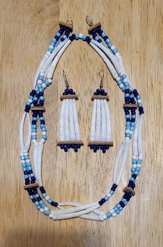 Dentalium Shells, Legato Leather, Sinew and Seed Beads Dentellium Earrings, Southwestern Style White Jewelry With Dangling Beads, Dentillium Necklace, Dentillium Earrings, Dentalium Earrings, Beaded Tutorials, Indigenous Crafts, Native Wedding, Indigenous Jewelry