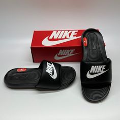 Sporty Slip-on Slides For Outdoor Activities, Casual Slip-resistant Slides For Training, Black Slides For Outdoor Activities, Black Open Toe Slides For Outdoor Activities, Open Toe Black Slides For Outdoor Activities, Breathable Sports Slides, Breathable Slides For Sports, Casual Training Sandals With Cushioned Footbed, Black Slide Sport Sandals For Outdoor Activities