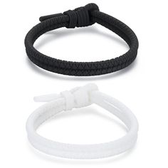 PRICES MAY VARY. Weaving Fashion: The silicone couples bracelets made with 100% silicone resembles a classic braided bracelet, the silicone matching bracelet for men women combining modern aesthetics with minimalist design,soft-touch providing unparalleled comfort and durability. Best Waterproof：The waterproof bracelet for men women so that you can confidently wear it during workouts, outdoor activities, like basketball, surfing, swimming, tennis and other sports, without worrying about it getti Casual Adjustable Bracelets For Outdoor Wear, Bracelet Boy, Adjustable Casual Bracelet For Outdoor Activities, Casual Adjustable Bracelet For Outdoor Activities, Casual Adjustable Bracelets For Outdoor Activities, Casual White Wristband For Sports, Adjustable Silicone Bracelet As Gift, Adjustable Black Wristband For The Beach, White Casual Wristband For Sports