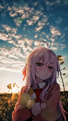 Alisa Kujou, Russian Anime, Alisa Mikhailovna, Anime Real Life, Pixel Art Landscape, Alya Sometimes Hides, Angel Wallpaper, Dreamy Landscapes, Real Anime