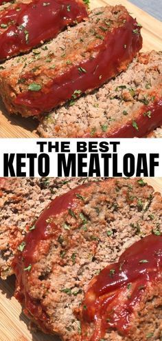 the best keto meatloaf recipe is made with ground meat and marinara sauce