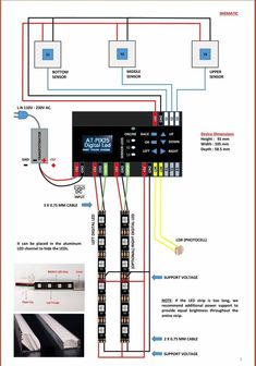 an electrical wiring diagram for a home