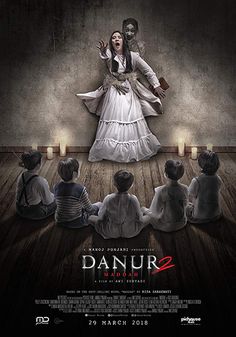 a movie poster for the film danur