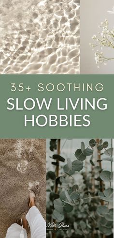 Make time in your schedule for these slow living hobbies! They’re perfect for unwinding and savoring life's simple pleasures. Slow Vibes Aesthetic, Slow And Simple Living, Simple Living Tips, Simple Slow Living, Slow Living Hobbies, Simple Hobbies, Simple Living Aesthetic, 2025 Reset, Slow Living Home