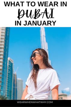 a woman wearing sunglasses with the words what to wear in pulaua in january