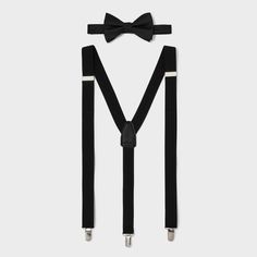 Complete your look with a touch of dimension and style with this Herringbone Stretch Suspenders from Goodfellow & Co™. The herringbone suspenders boast a Y-shaped design at the back along with a bow tie, adding a dash of timeless charm to your ensemble. The suspenders have stretch that provides flexibility as you take on your busy day. Whether you’re rocking a suit or getting ready for a wedding, this suspenders and bow tie set will be a go-to pick for any occasion. Goodfellow & Co™: Where style Suspenders, Suspenders And Bow Tie, The Giant Peach, Black Suspenders, Bow Tie Set, Busy Day, Tie Set, Getting Ready, Herringbone