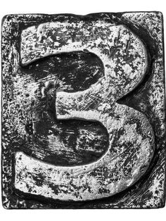 the letter s is made out of metal