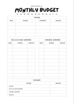 monthly budget free printable ✨ that’s brilliant co. budgetingnotebook digitalplannerfreebies plannertoorganize #ipadplannertemplate #diydigitalplanner. Budgeting Journal Layout, Budgeting Notebook Ideas, Finances Planner, Monthly Finance Tracker, Books Finance, Quotes Finance, Study Planner Free, Finance Budgeting, Finance Planning