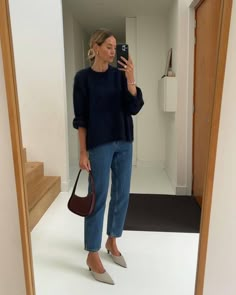 How to Create a Capsule Wardrobe and Streamline Your Closet | Who What Wear UK Elevated Mom Style, Wardrobe Images, Anouk Yve, Tasman Slippers, Ugg Tasman Slippers, Simple Fall Outfits, Jeans With Heels, Thanksgiving Outfits, Low Waist Jeans