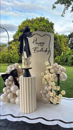 Black And White Coquette, High Company, Coquette Party, White Coquette, Graduation Balloons, Birthday Party Theme Decorations, Best Company, Balloon Delivery, Elegant Birthday