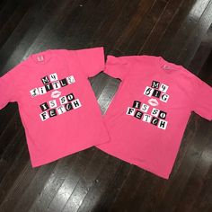 Big, Little, GBig, GGBig Mean Girls Fetch Sorority Family Comfort Colors Shirt Sorority Plaques, Big Sis Lil Sis Gifts, Big Little Themes, Mean Girls Shirts, Big Little Paddles, Mean Girls Party, Sorority Family, Big Little Basket, Big Little Ideas