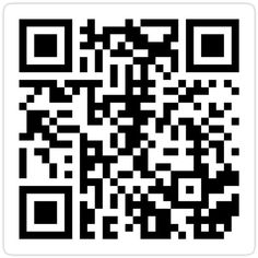 a black and white image of a qr code