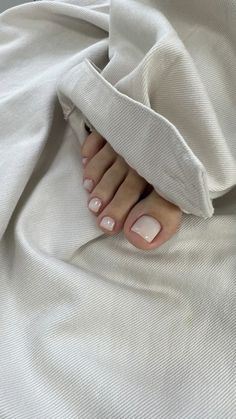 nails inspo white pink nails Pedicure Inspo 2024, Clean Toe Nails, Milky Pink Nails, Milky Pink, Dreamy Aesthetic, Toe Nail Color