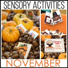 Fall Sensory Bins Preschool, Thanksgiving Sensory Table, Popcorn Sensory Bin, November Sensory Bin, Kindergarten Sensory Bins, Sensory Bins For Kindergarten, Math Sensory Bin, Sensory Bins For Preschool, Prek Sensory