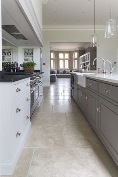 the kitchen is clean and ready for us to use in its new owner's home