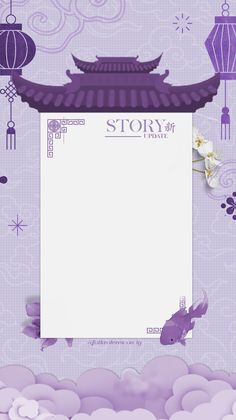 Instagram Story Template Background Aesthetic, Ig Story Design, Frame Story, Creative Book Cover Designs, Chinese Background, Creative Book Covers, Canvas Learning, Cute Themes, Game Ui Design