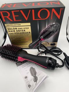 Revlon One-Step Hair Dryer And Volumizer Hot Air Brush, Black . Condition is Used. Shipped with USPS Priority Mail. Used in excellent condition!! Box may have some wear, I have multiple quantities. Revlon One Step Hair Dryer, Revlon Hair Dryer Brush, One Step Hair Dryer, Revlon Hair Dryer, Salon Hair Dryer, Hot Air Brush, Dryer Brush, Best Hair Dryer, Hair Dryer Brush