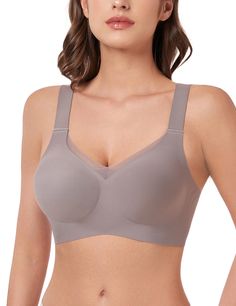 PRICES MAY VARY. Unique processing technology ensures that the bra does not fade after multiple washes. This wireless bra achieves a balance between comfortable wearing and charm chest support shaping. Using a semi-fixed coaster design, the coaster will not fall off during washing and can be easily restored to its position after washing. Lace fabric is exquisite and smooth, making you look more youthful and energetic after wearing it. Whether as a date wear or a holiday gift, in daily exercise o Date Wear, Lace Bras, Daily Exercise, Coaster Design, Everyday Bra, Wireless Bra, Kids Luggage, T Shirt Bra, Luxury Store