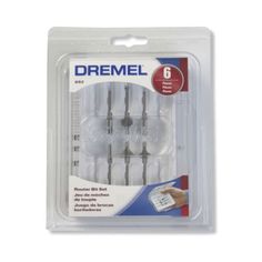 dremel 6 piece drill bit set