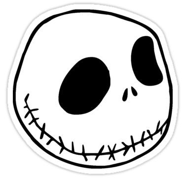 Nightmare Before Christmas  - Jack Skellington v2.0 Sticker Disney Cakes, Molde, Boat Signs, Images Disney, Nightmare Before Christmas Halloween, Karakter Disney, Up Book, Jack And Sally, Halloween Cupcakes