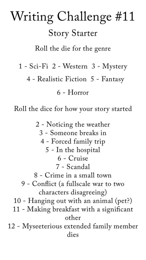 Writing Prompts Ideas Story Starters, Story Starter Pictures, Story Generator Writing Prompts, What To Write About Story Starters, Writing Challenge #1, Story Starter Prompts, Short Story Starters, Novel Prompts Story Starters, Writer Prompts Story Starters