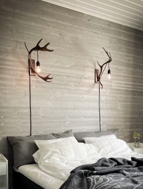 Antlers Decor, Western Homes, Diy Basket, Ranch House, House Inspo, Home Decor Bedroom, House Inspiration, Room Inspo, Rustic House