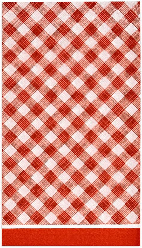 Gingham Paper Plates, Red Gingham Kitchen, Red Checkered Tablecloth, Red And White Gingham Background, Red Scrapbook Paper, Checkered Paper, Wedding Bathroom, Red And White Gingham, Presentation Slides Design