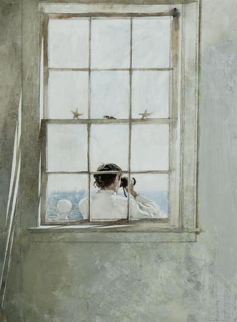 Andrew Wyeth Watercolor, Andrew Wyeth Paintings, Andrew Wyeth Art, Jamie Wyeth, Nc Wyeth, Digital Museum, Winslow Homer, Art Ancien, Andrew Wyeth