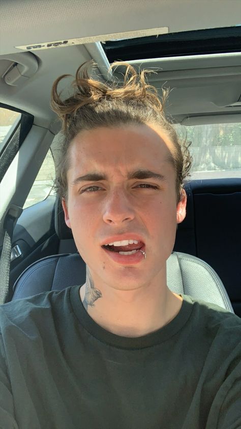 Men With Lip Piercings, Men Lip Piercing, Lip Piercing Men, World Of Warships Wallpaper, Christian Collins, Chris Collins, Male Aesthetic, Men's Piercings, I Get Money