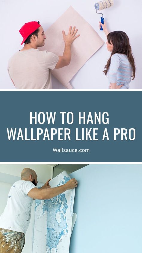 In this blog, we will take you through three simple steps so that putting up your wallpaper is an absolute breeze! From how to measure and prepare your wall to how to hang the wallpaper, we are here to tell you what to do! Follow these steps to becoming a pro at hanging wallpaper! Head over to the blog to read. #wallpaperhanging #diywallpaper #wallpaperdiy #diyhomedecor #diy #homedecor #wallpaperinspo #wallpaperdecor #interiordecor Wallpaper Hanging Tips, Wallpaper How To, Hanging Wallpaper How To, Wallpaper Tips And Tricks, How To Put Up Wallpaper, Wall Paper Diy, How To Wallpaper, Wallpaper Hanging, Skills For Life