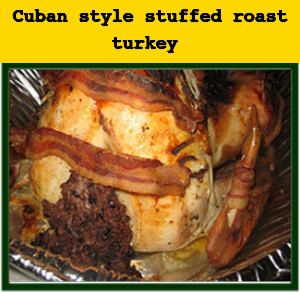 Cuban style stuffed roast turkey Stuffed Roast, Roast Turkey Recipes, Sour Orange, Cuban Style, Oven Roasted Turkey, Roast Turkey, Meat Recipe, Turkey Recipe, Recipe Boards