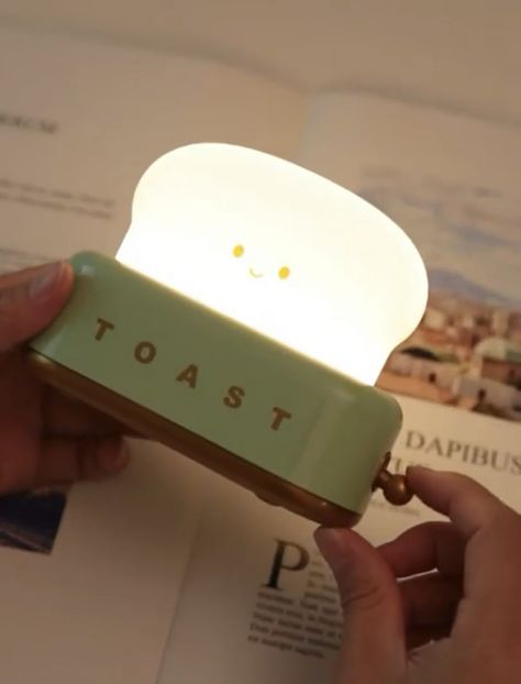 Click link for amazon product Toast Lamp, Cute Toaster, Bread Cute, Portable Clothes Dryer, Sweet 16 Decorations, Toast Bread, Desk Decorations, Shower Basket, Light For Bedroom