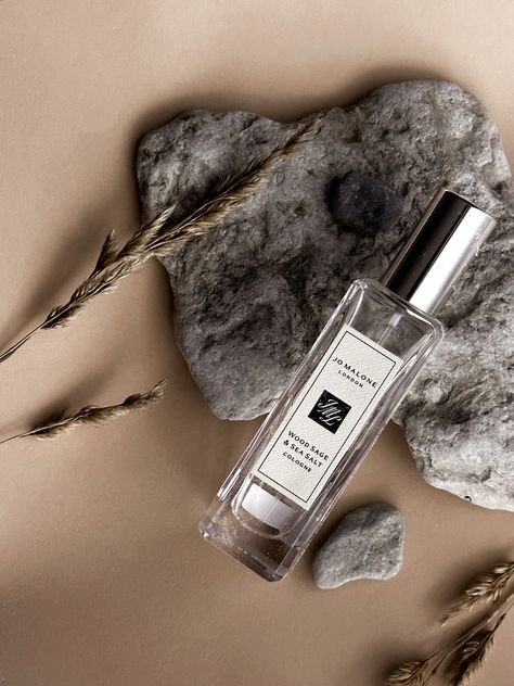 Best summer perfume Jo Malone Wood Sage And Sea Salt, Wood Sage And Sea Salt, Jo Malone Perfume, Spa Interior, Products Photography, Wishlist 2024, Beauty Products Photography, Jo Malone, Life Photography