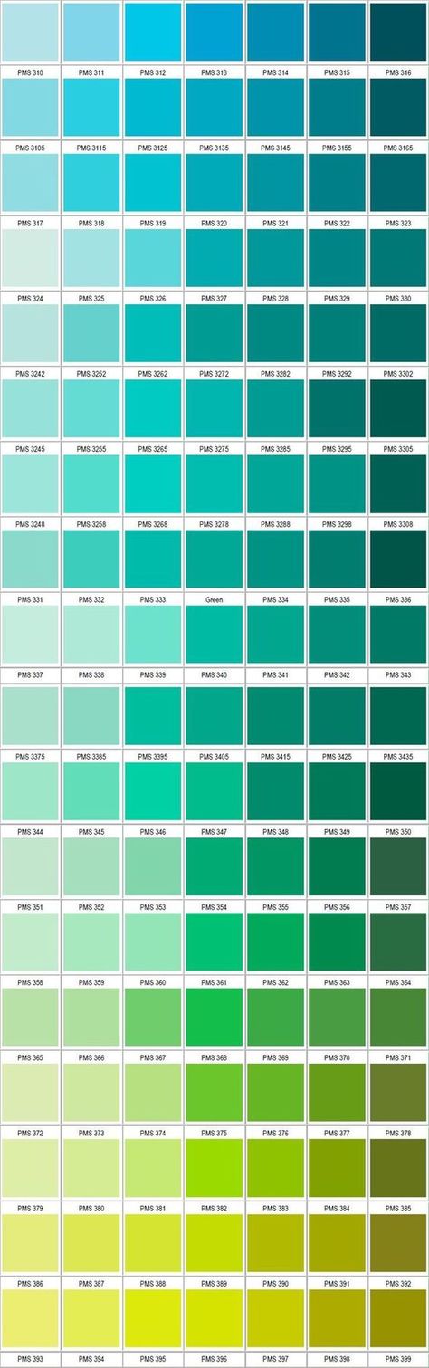 Rainbow Connection: Handy Color Charts Pantone Green, Rainbow Connection, Interior Paint Colors, Colour Board, Color Charts, Drawing Tutorials, Color Stories, Colour Schemes, Color Pallets