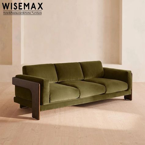 Wisemax Furniture New Arrival Light Luxury Designer Modular Sofa Sofa Set Furniture Solid Wood Fabric Upholstery Recliner Sofa - Buy Modular Sofa,Sofa Set Furniture,Recliner Sofa Product on Alibaba.com Mountain House Living Room, Shoreditch House, Sofa Linen, Sofa Velvet, Soho Home, Buy Sofa, House Bedrooms, Mid Century Modern Sofa, Green Sofa