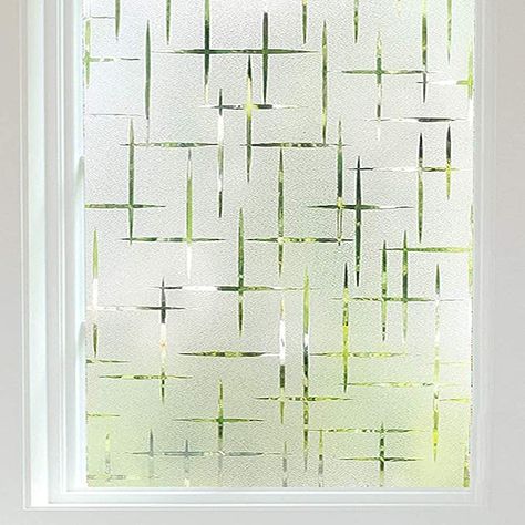 Window Clings Privacy, Frosted Glass Window, Frosted Glass Design, Frosted Window, Frosted Window Film, Decorative Window Film, Frosted Windows, Pvc Windows, Hiasan Bilik