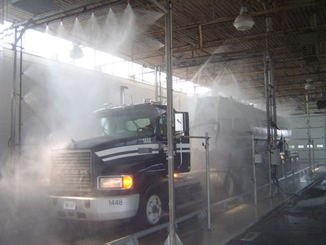 Truck Washing Business, Modern Carwash Design, Service Trailer, Self Service Car Wash, Pressure Washing Business, Sheep Farming, Car Wash Business, Automatic Car Wash, Truck Detailing