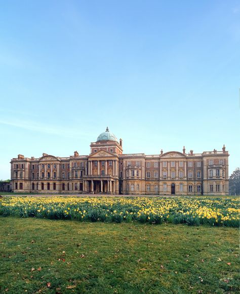 A sale of Guinness family heirlooms at their historic home, Elveden Hall, promises items as fascinating as the houses they belong to | House & Garden Big Palace House, Guinness Family, Palace Drawing, British Mansion, Chateau Garden, Fancy Homes, Suffolk House, Large Family Home, Historical House