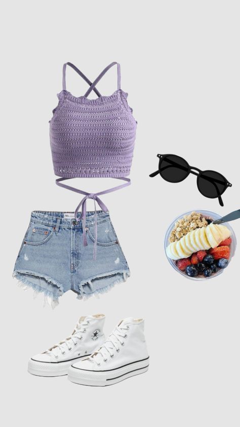 2018 Aesthetic Outfits, Summer Outfits 2020, Summer Outfits Dresses, Summer Outfit 2022, 2023 Summer Outfits, 2023 Aesthetic, Mode Crochet, Casual Preppy Outfits, Looks Party