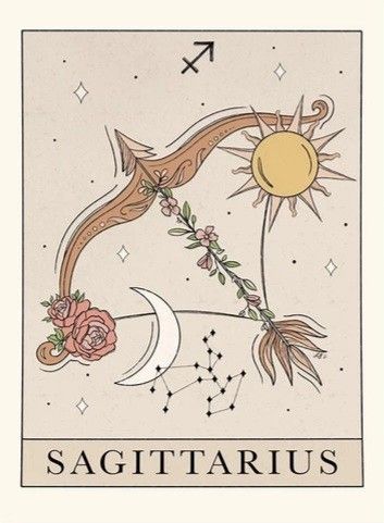 Sagittarius Tarot Card Tattoo, Sagittarius Art Goddesses, Zodiac Aesthetic Art, Sagittarius Core Aesthetic, Sagittarius Aesthetic Art, Sagittarius Affirmation, Sagittarius Artwork, Sagittarius Drawing, Sagittarius Tarot Card