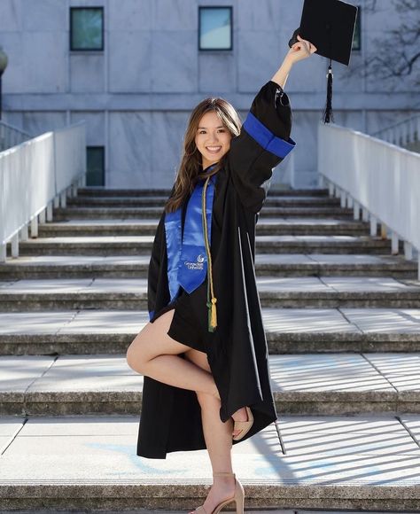 Graduation Pictures First Generation, Graduation Outfit Cap And Gown, Graduation Photos For Women, Graduation Pictures With Cap And Gown, Graduation Pictures With Diploma, High School Graduation Cap And Gown Pictures, Asian Graduation Pictures, Mom And Son Graduation Photo Ideas, Black Cap And Gown Graduation Outfit