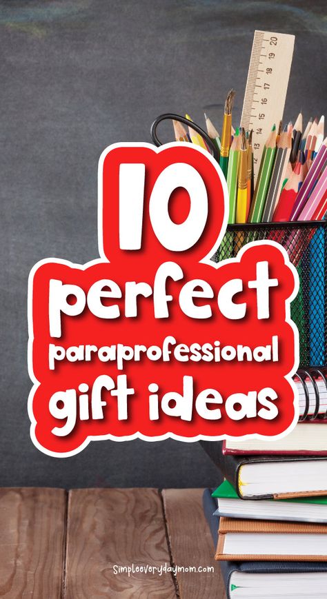 Need a gift for your child's teacher aid or paraprofessional? If so, you’ve come to the right place. You’ll find gifts they can use outside of the workplace, like t-shirts with funny quotes or a foam roller for sore muscles. Other gifts are practical and personal, like a personalized pencil tumbler and a survival bag full of snacks. Gifts For Instructional Assistants, Para Professional Gifts, Instructional Assistant Appreciation, Educational Assistant Appreciation, Instructional Assistant Gifts, Gifts For Educators, Teachers Gift Ideas End Of Year, Gifts For Educational Assistants, Paraprofessional Quotes Funny