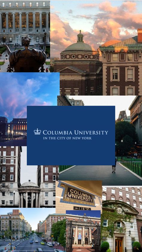 Columbia Business School Aesthetic, Columbia University Wallpaper, Colombia University, Columbia Uni, Columbia Business School, University Inspiration, College Vision Board, Law School Inspiration, Ivy League Schools