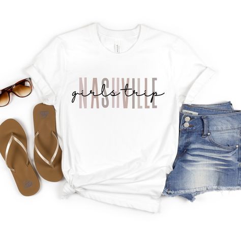 Nashville Girls Trip, Girls Trip Destinations, Las Vegas Girls, Austin Vacation, Vegas Girls Trip, Chicago Girls, Miami Girls, Trip Shirts, Girls Trip Shirts