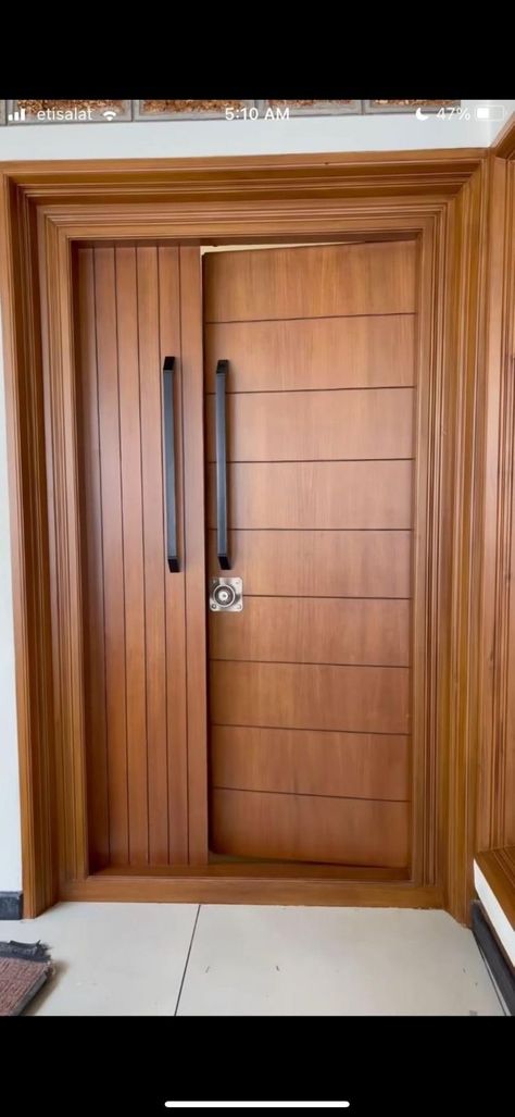 New Bedroom Door Design, Main Two Door Design Entrance, Room Door Design Sanmaika, Cnc Wooden Door Design, Chokat Door Design, Double Door Designs Entrance, Double Door For Main Entrance, Teak Wood Main Door Design Double Door, Wooden Double Door Design Entrance Front Entry